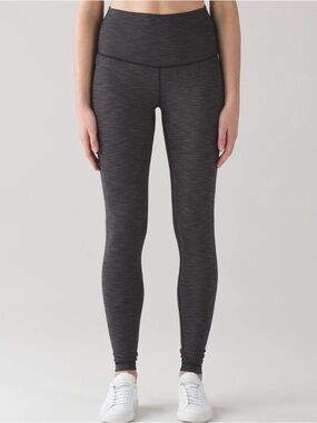 FINAL SALE Lululemon Wunder Under Pant (Hi-Rise) *Full-On Luxtreme 31” Heathered